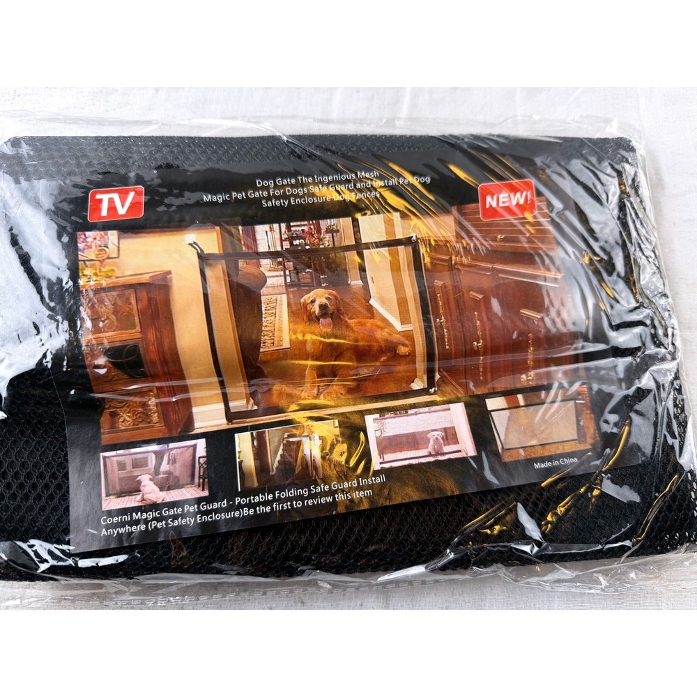 NWT 2 Coerni Magic Gate Pet Dag Guard Portable Folding Mesh Dog Enclosure Small